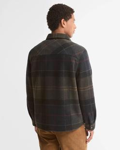 Barbour Men's Woodlane Brushed Check Overshirt Alternate View